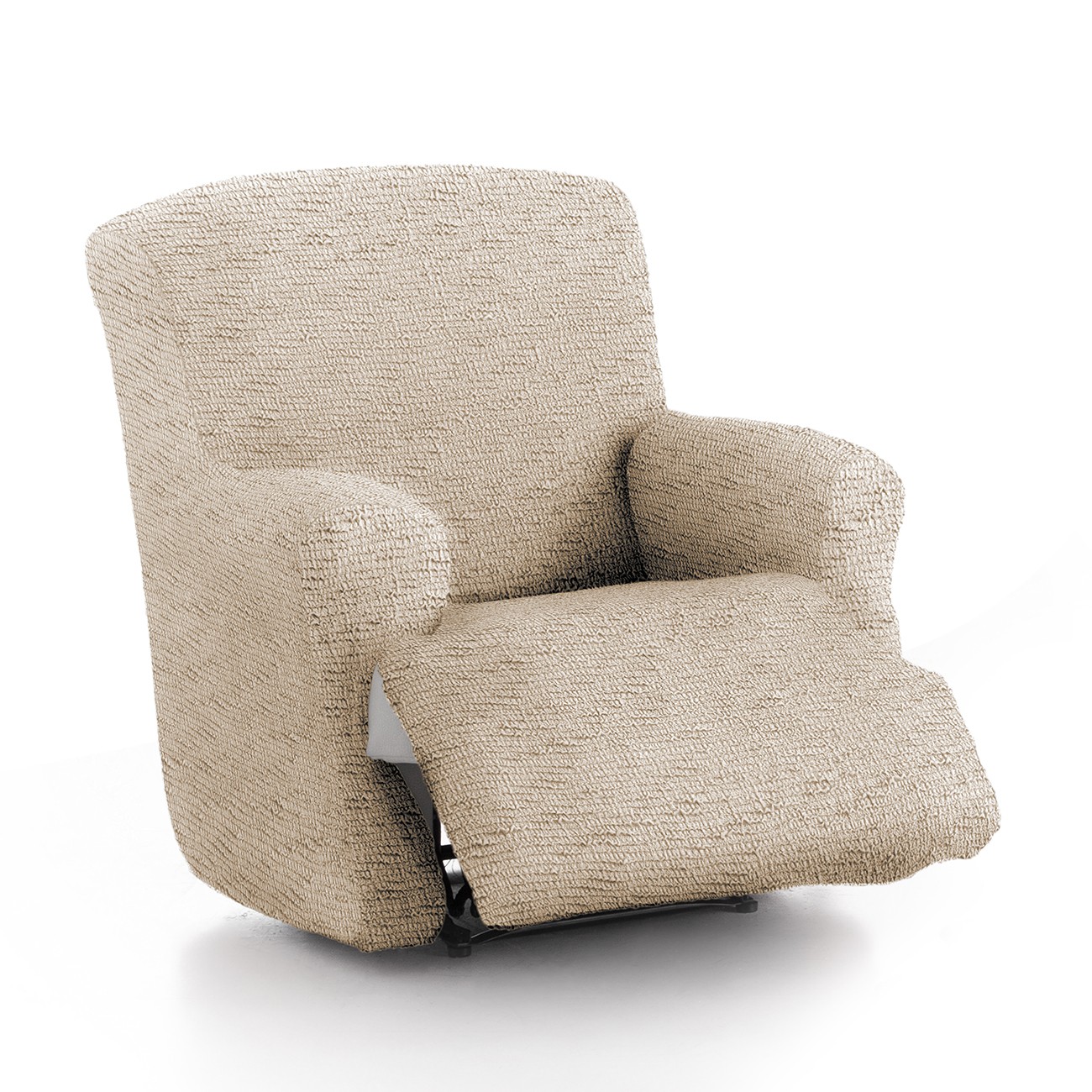 Funda bielástica para sillón relax pies juntos modelo Candy