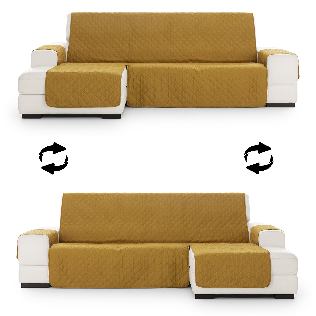 Funda acolchada Modelo Noruega para Chaise Longue
