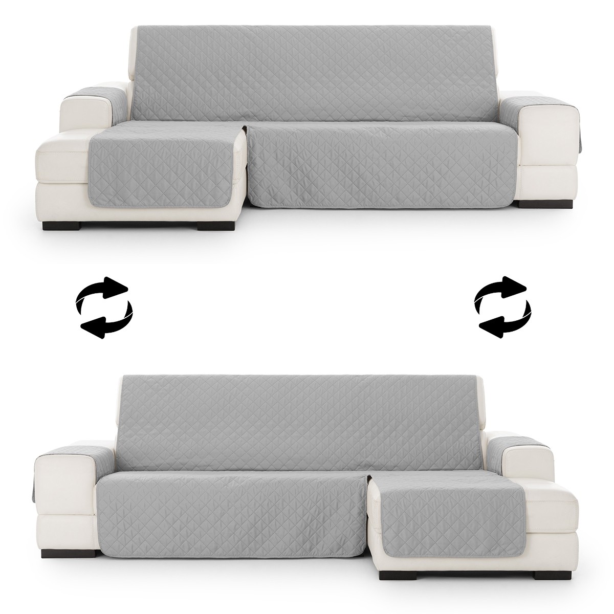 Funda acolchada Modelo Noruega para Chaise Longue