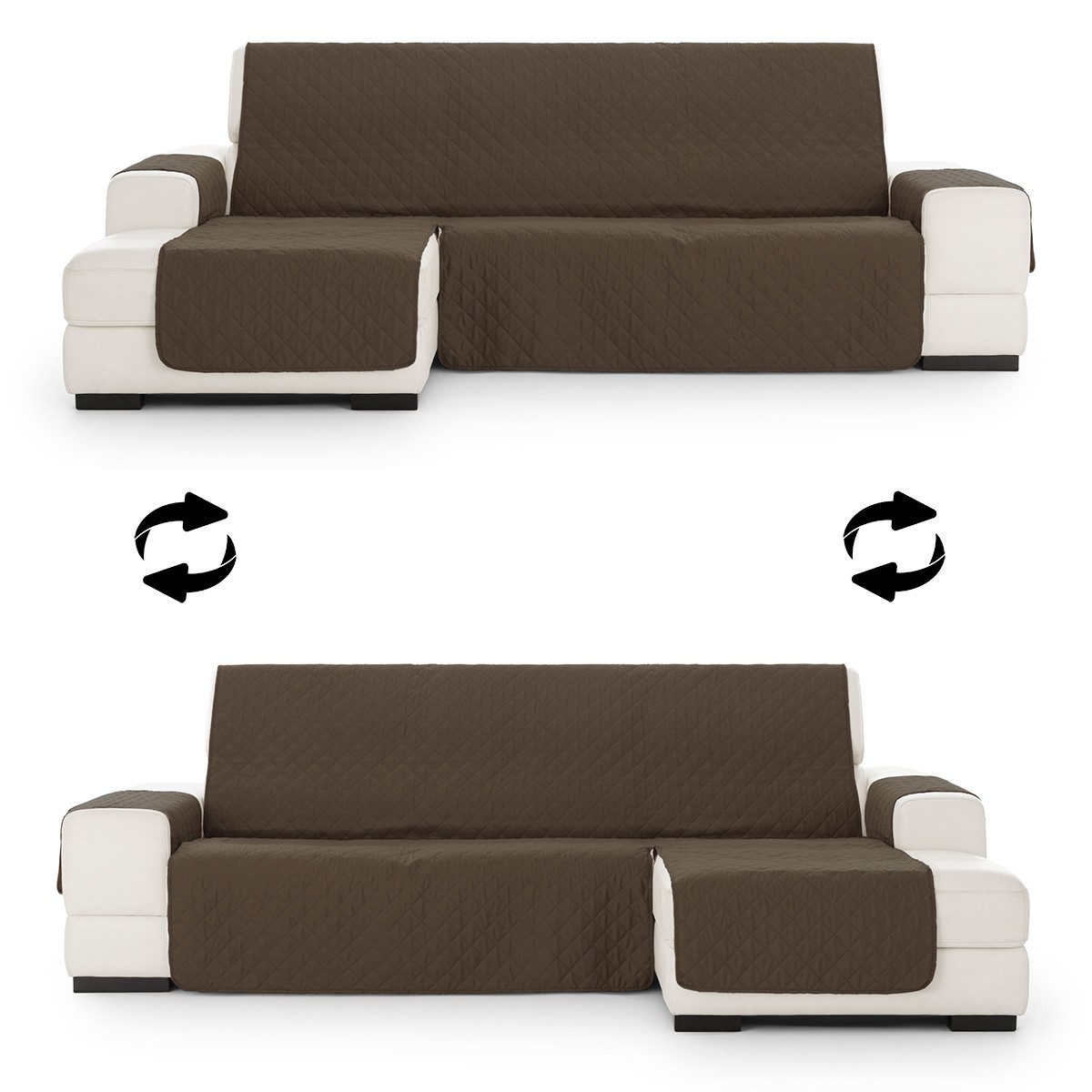 Funda acolchada Modelo Noruega para Chaise Longue