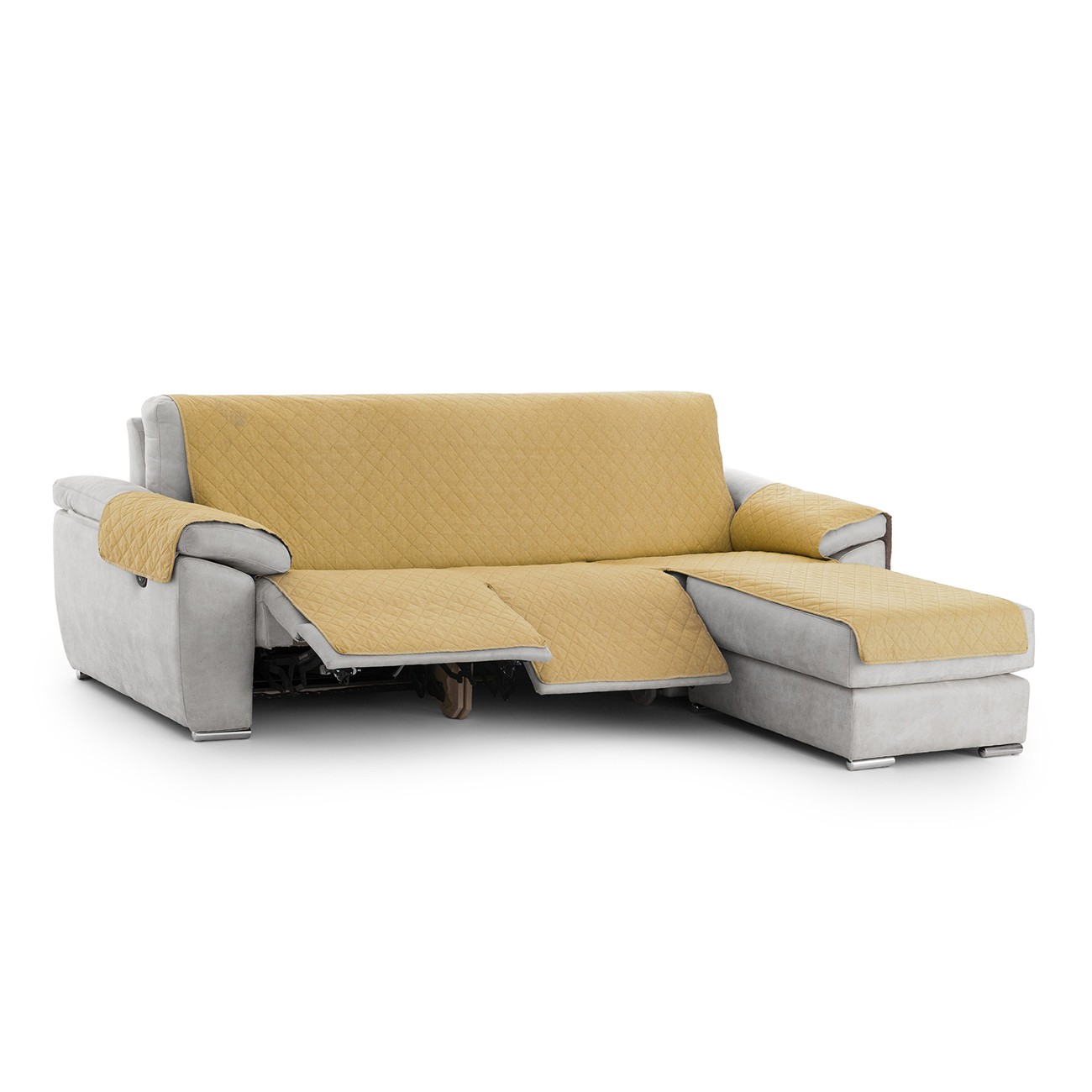 Funda acolchada antideslizante Modelo Montblanc para Chaise Longue Relax