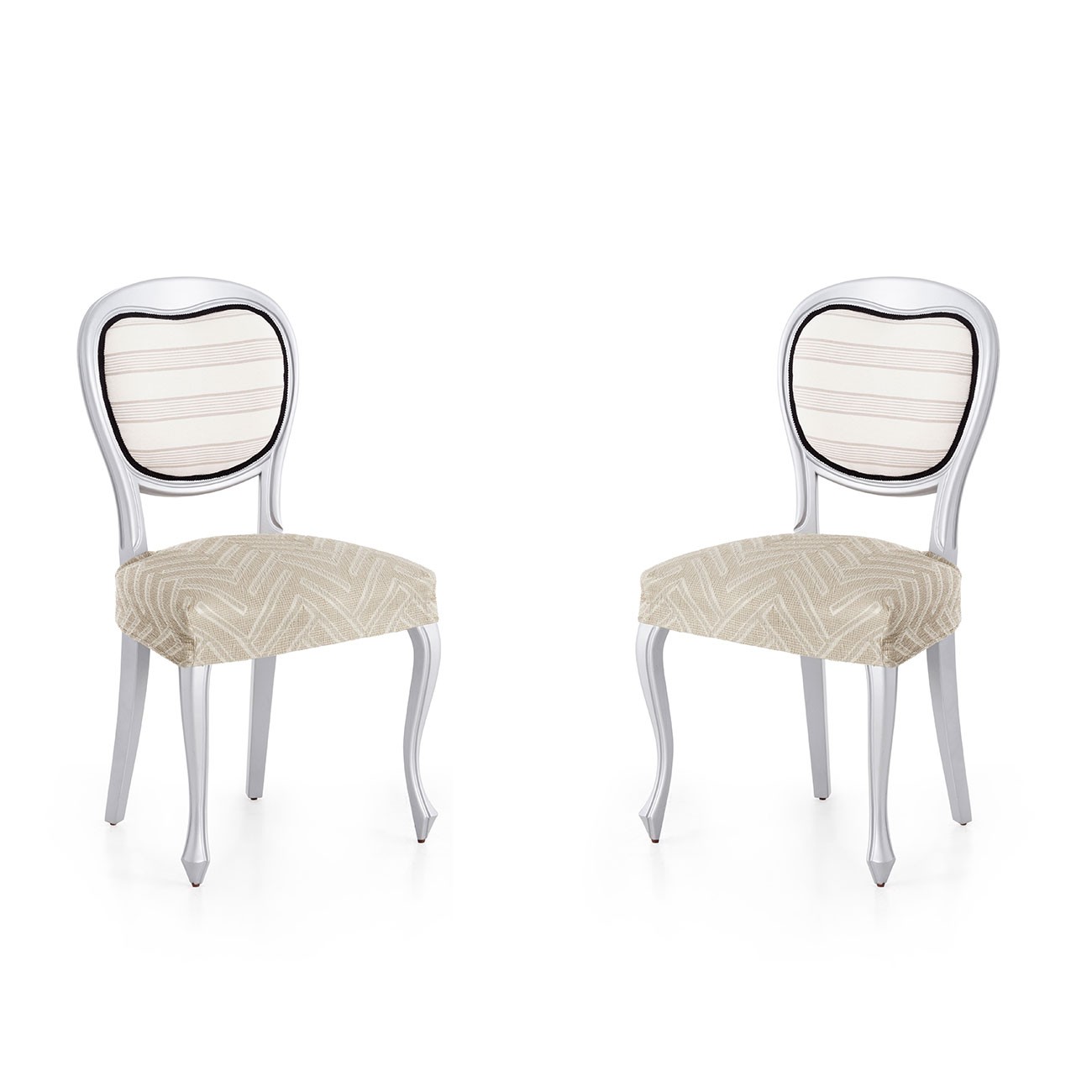 Pack dos fundas elásticas para silla modelo Argos
