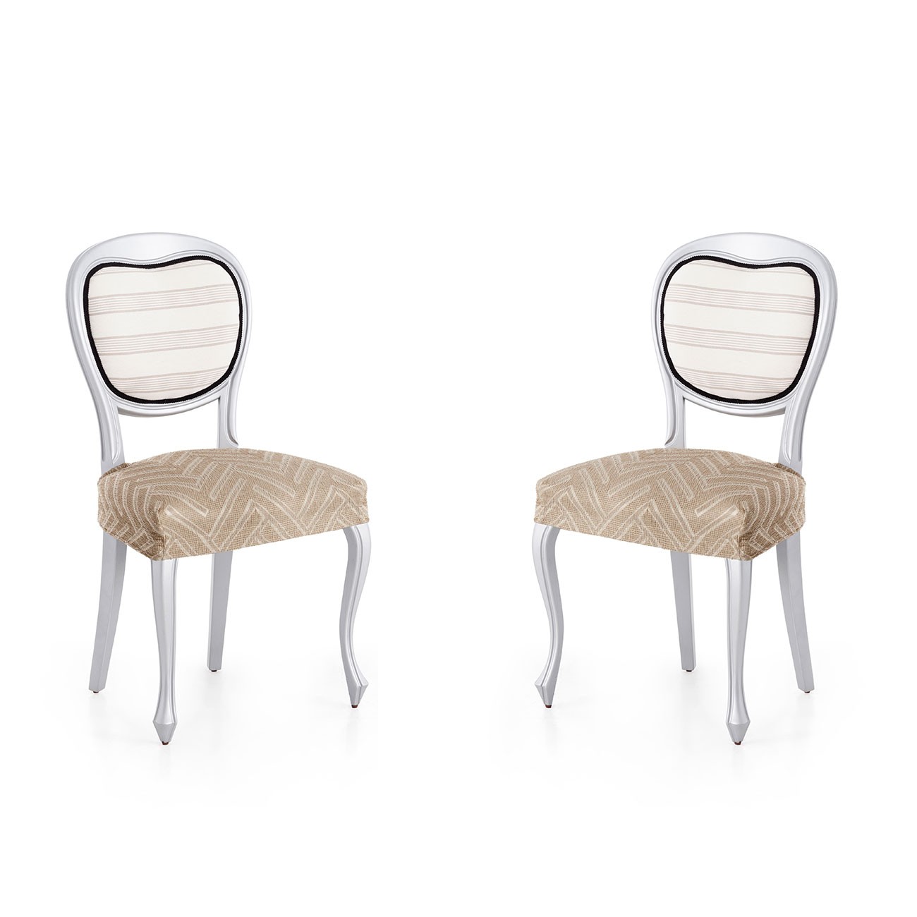 Pack dos fundas elásticas para silla modelo Argos
