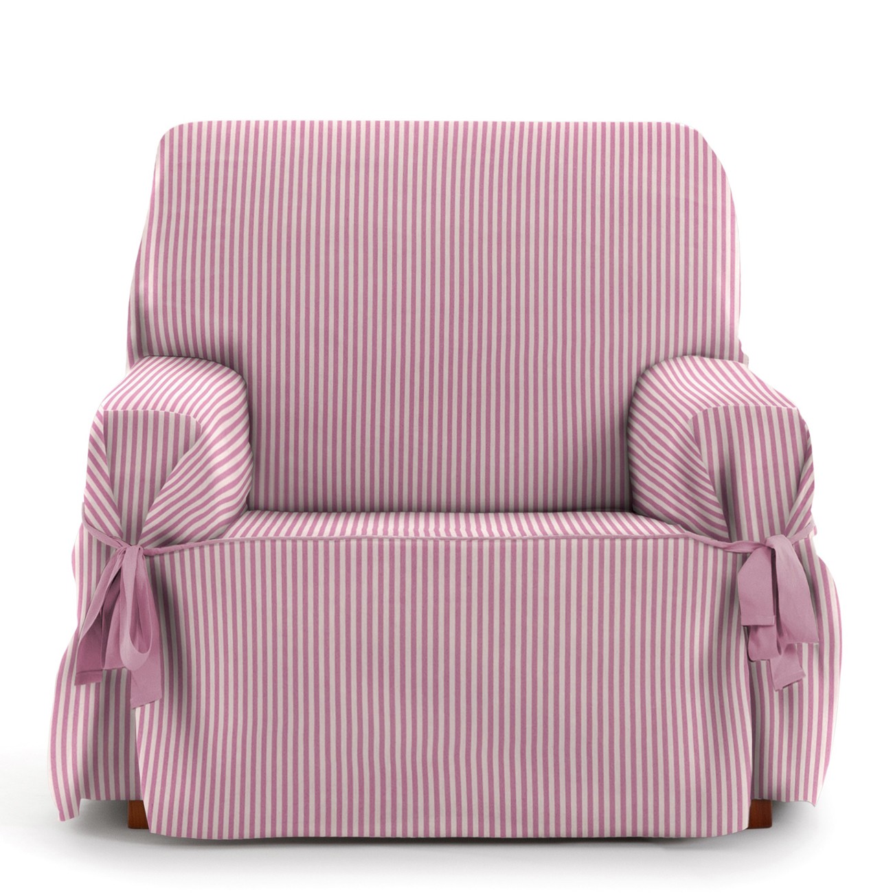 Funda de sillón con lazos Modelo Calma