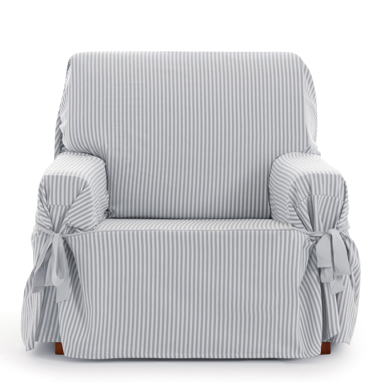 Funda de sillón con lazos Modelo Calma