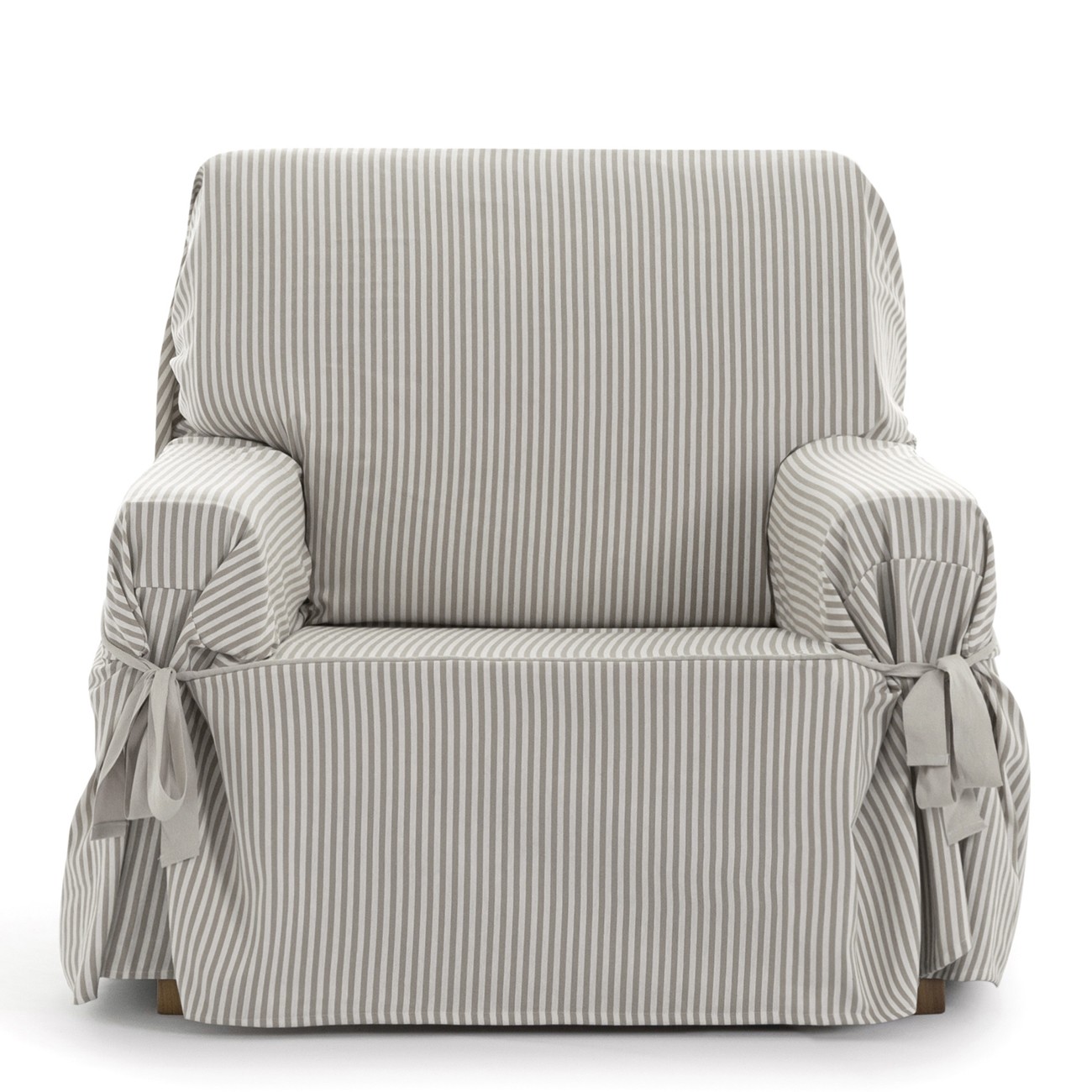 Funda de sillón con lazos Modelo Calma