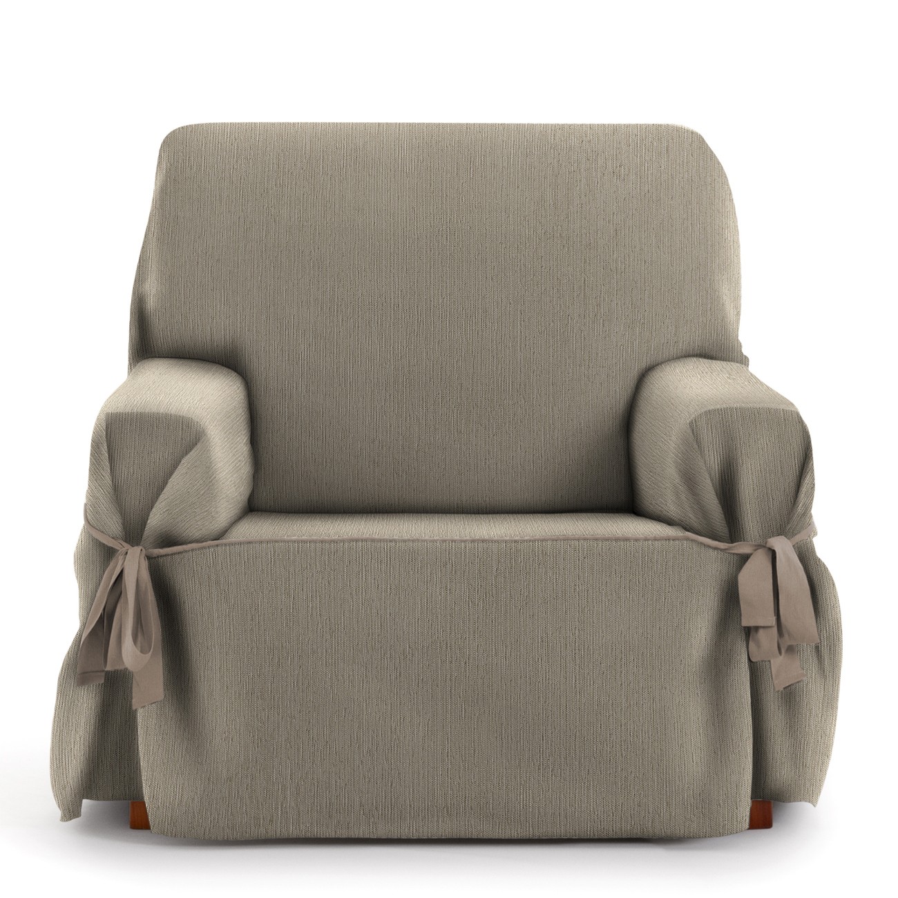 Funda de sillón con lazos Modelo Mid