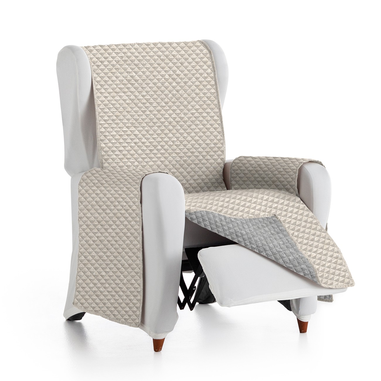 Funda acolchada Modelo Mist para sillón relax.