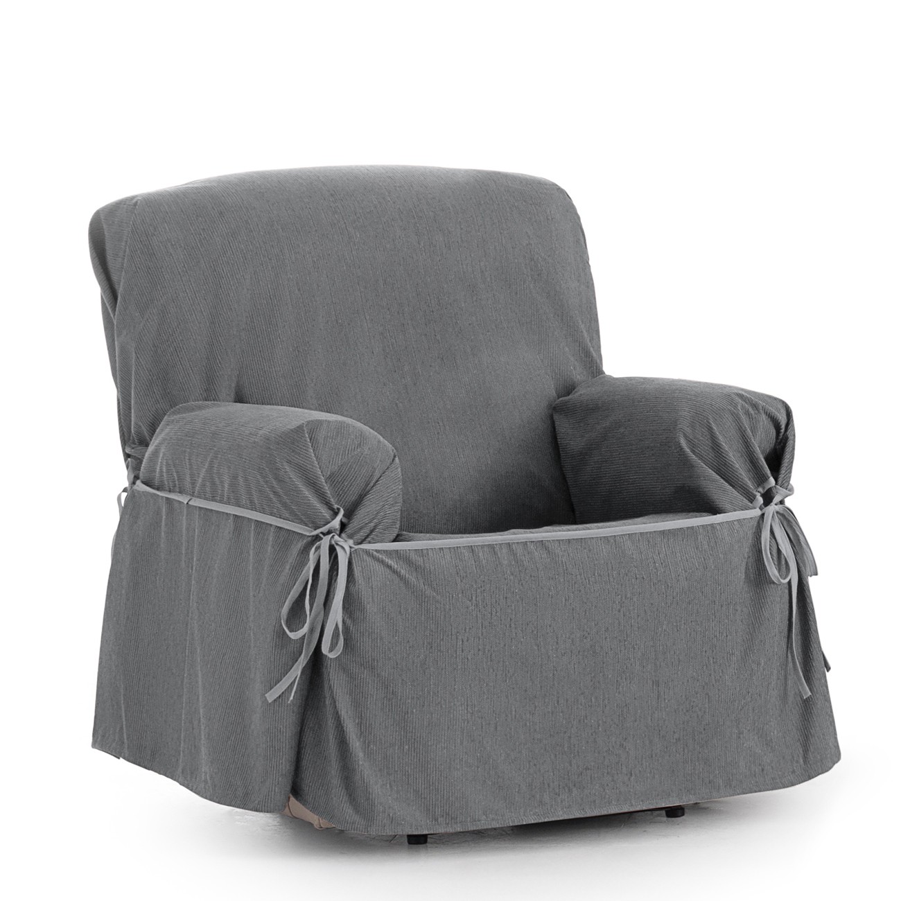 Funda de sillón impermeable con lazos Modelo Loira