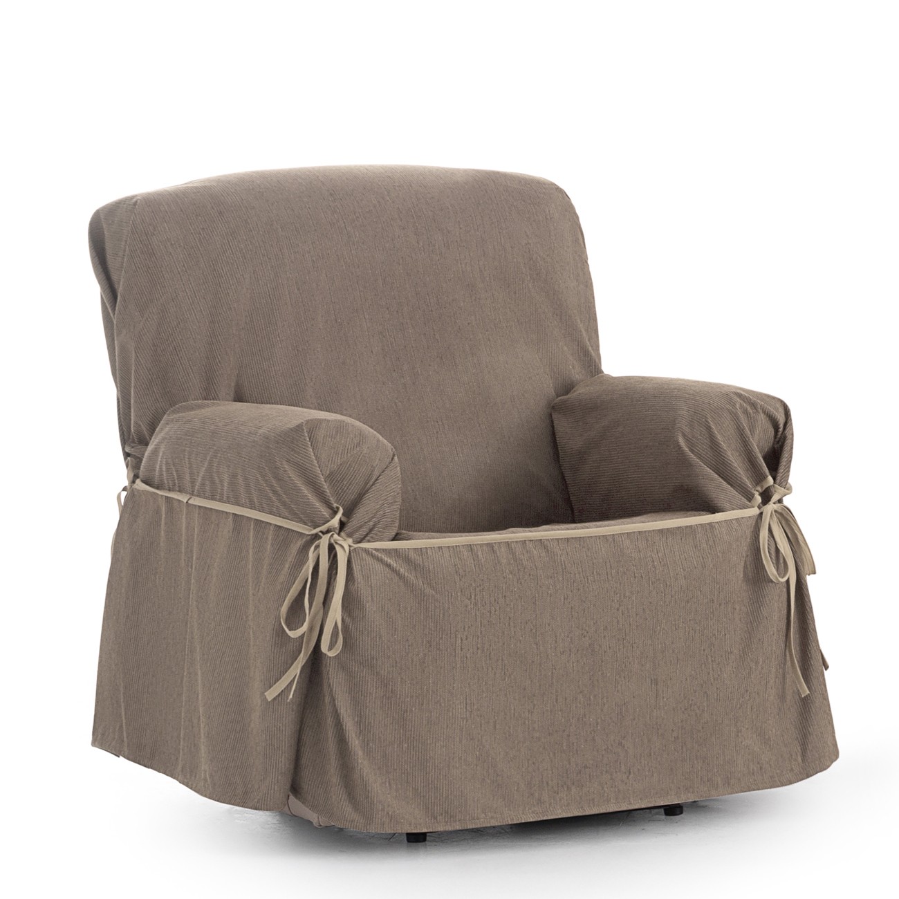 Funda de sillón impermeable con lazos Modelo Loira