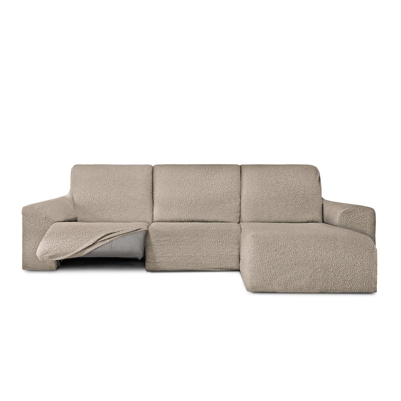Funda superelástica para chaise longue relax modelo Roc