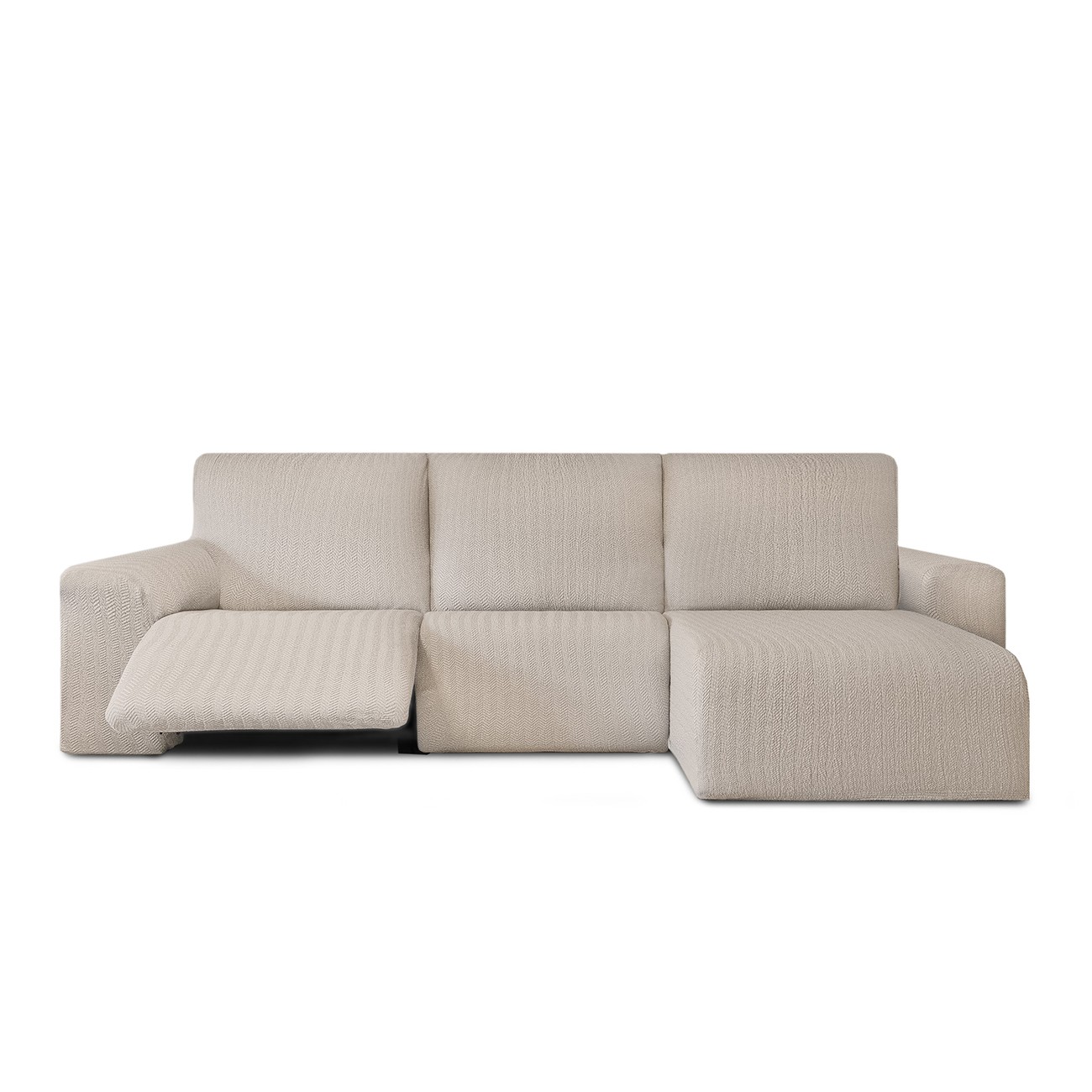 Funda superelástoca para chaise longue relax modelo Jaz