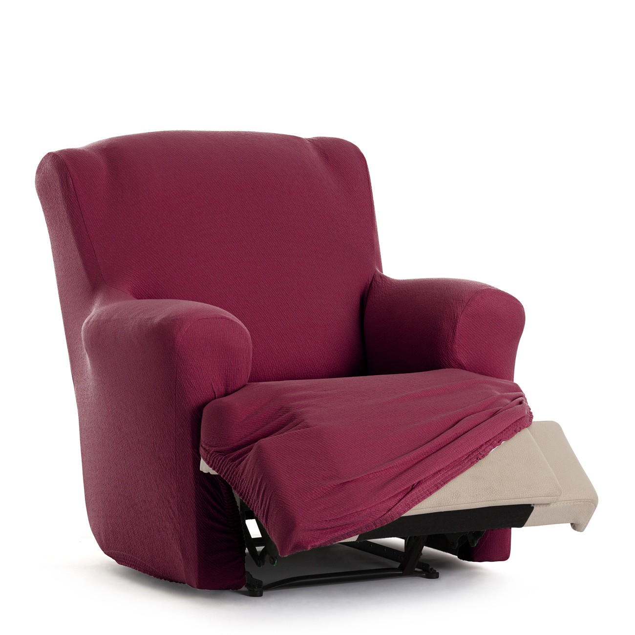 Funda bielástica para sillón relax pies juntos modelo Bronx