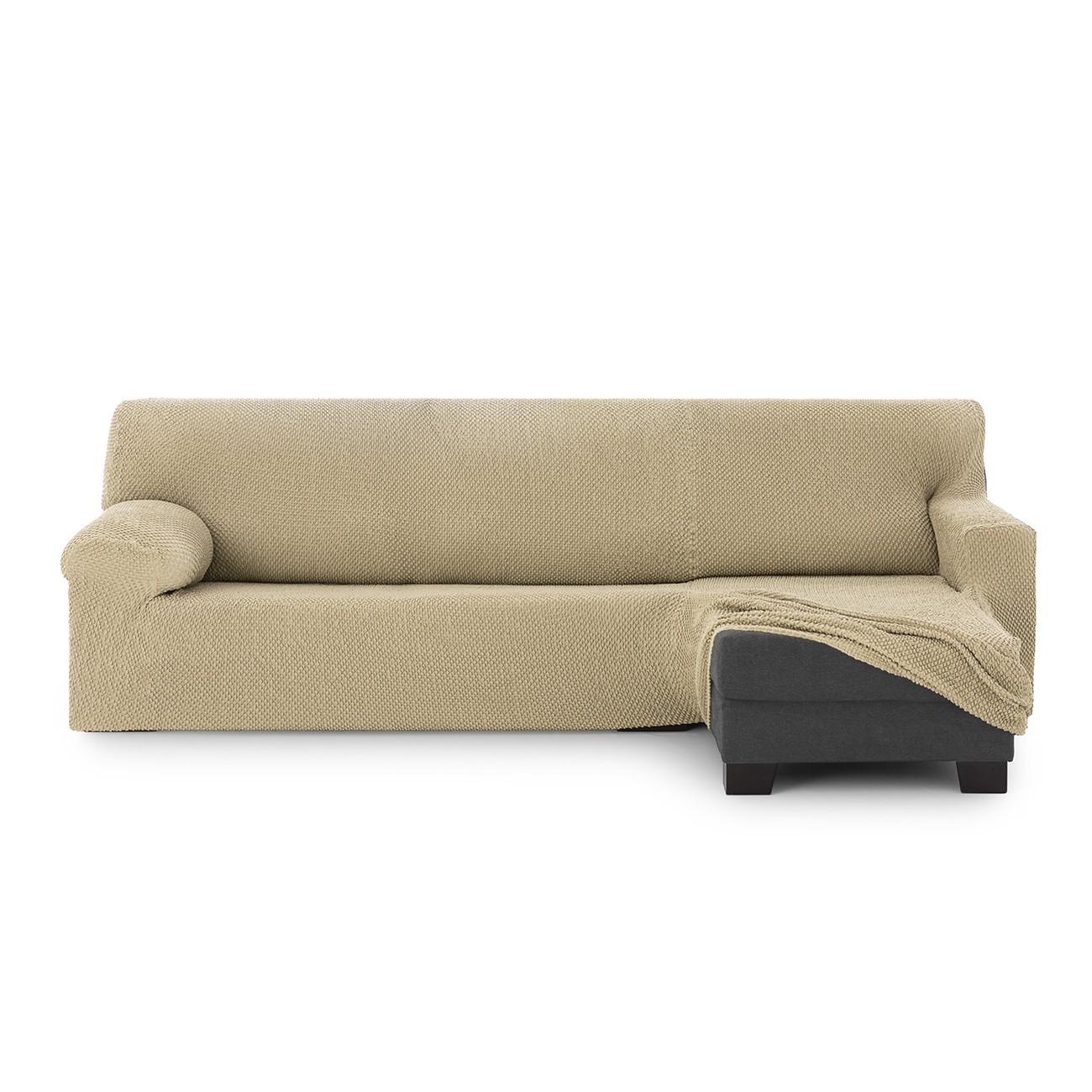 Funda para chaise longue bielástica modelo Thor
