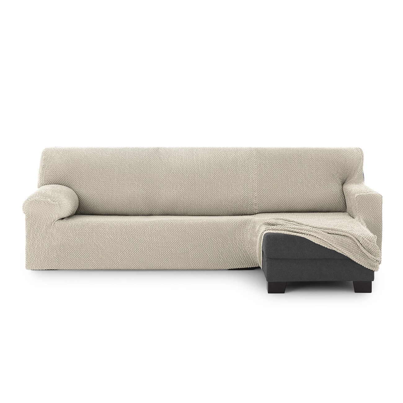 Funda para chaise longue bielástica modelo Thor