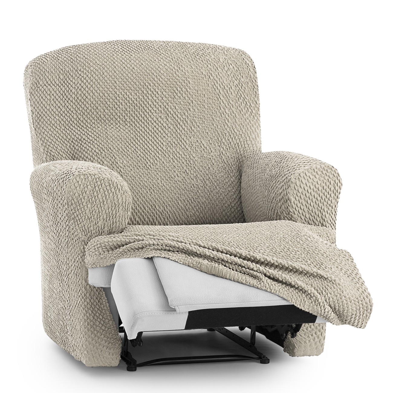 Funda bielástica para sillón relax pies juntos modelo Thor