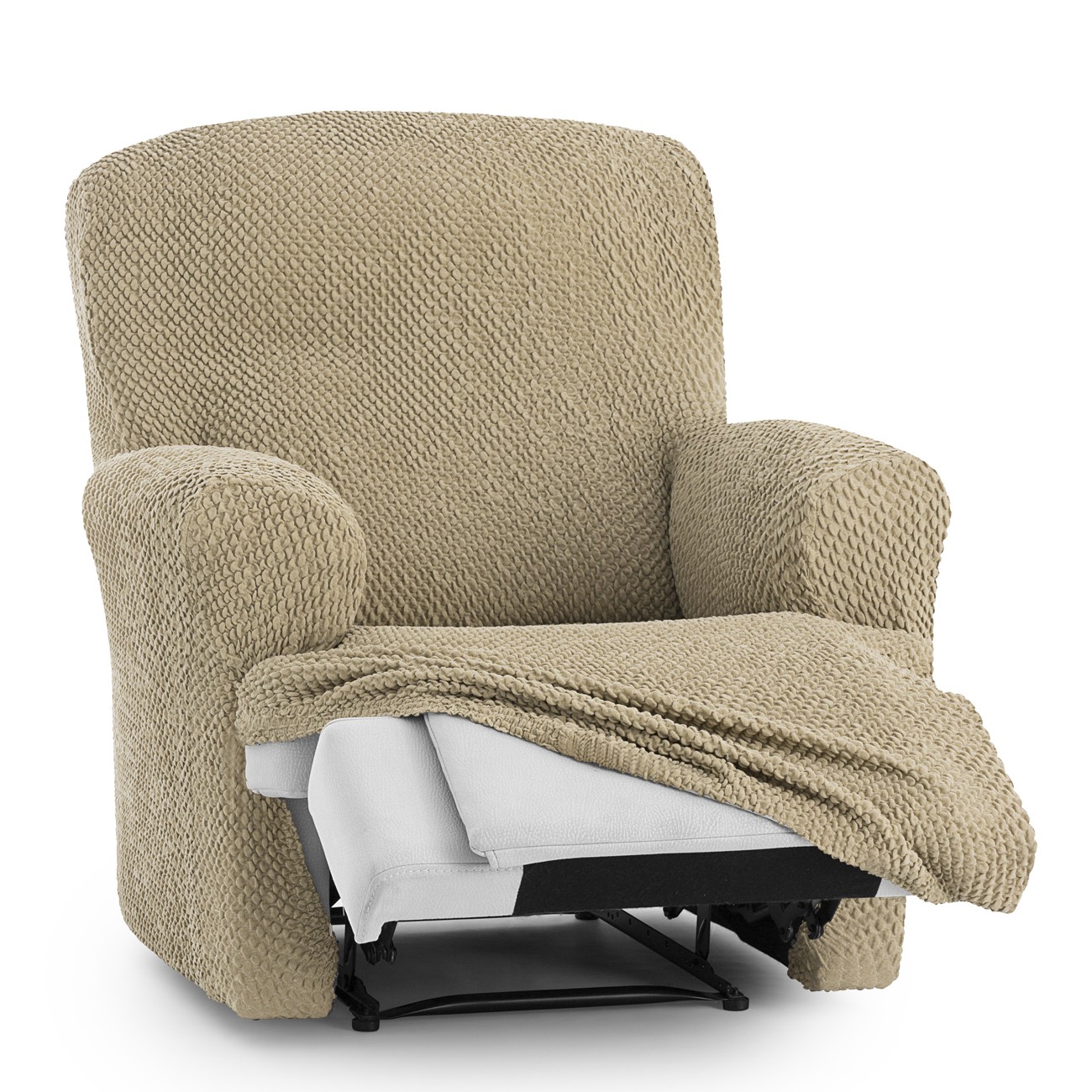 Funda bielástica para sillón relax pies juntos modelo Thor