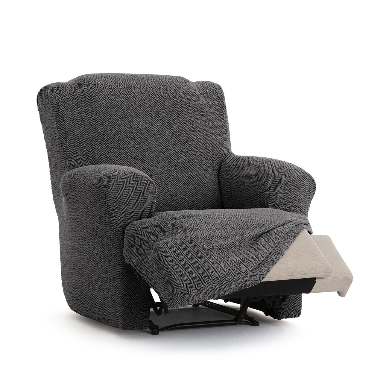 Funda superelástica para sillón relax pies juntos modelo Jaz
