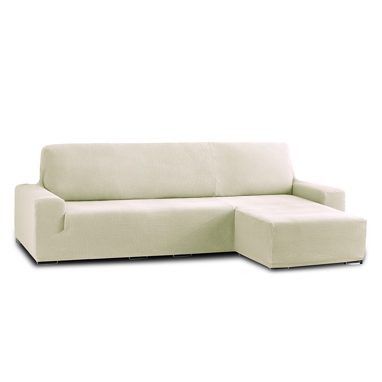 Funda para chaise longue bielástica modelo Cora