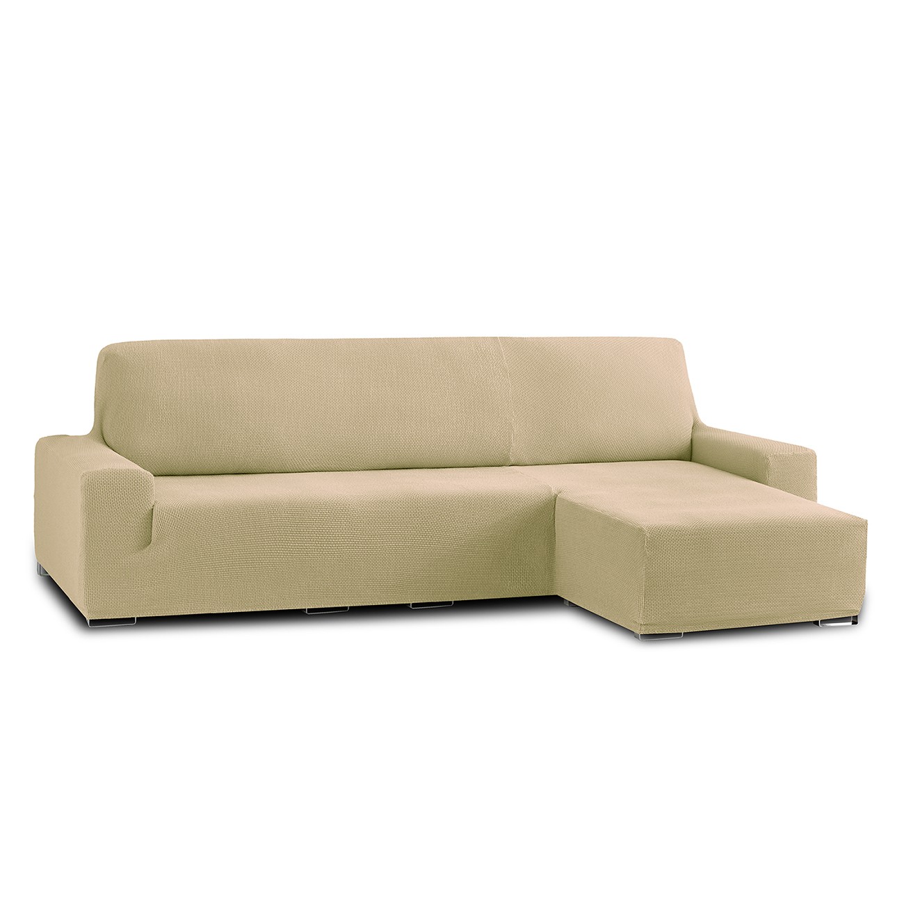 Funda para chaise longue bielástica modelo Cora