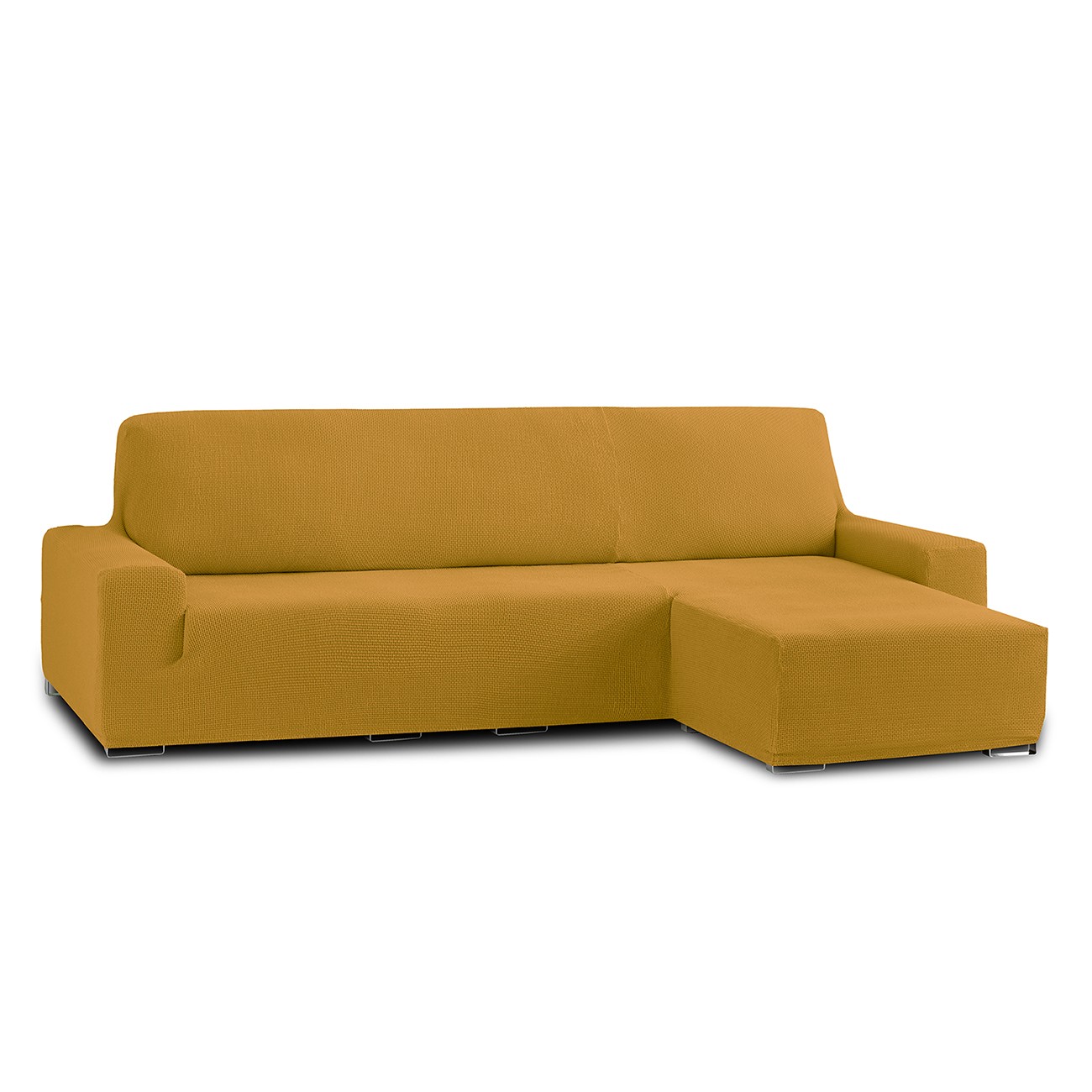 Funda para chaise longue bielástica modelo Cora
