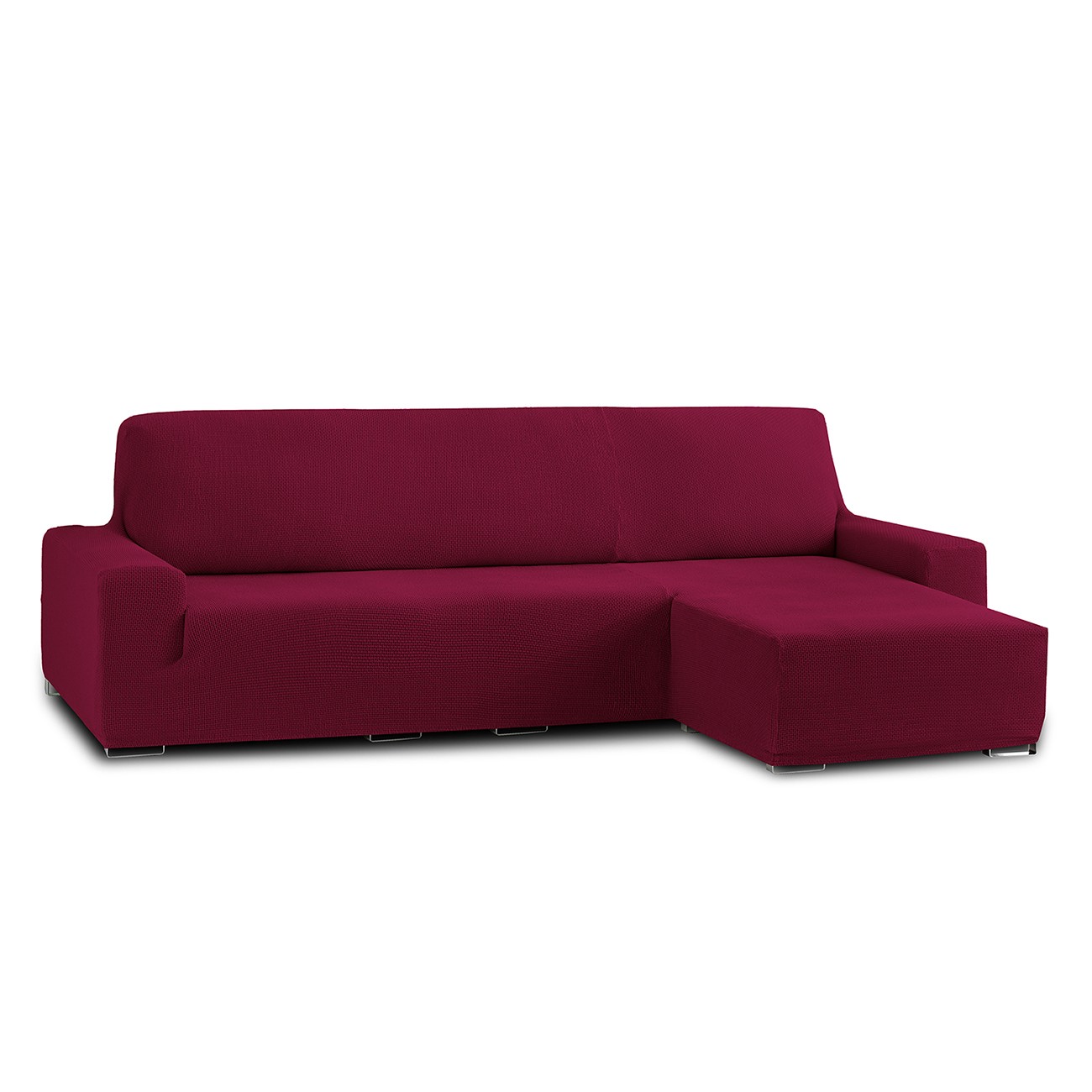 Funda para chaise longue bielástica modelo Cora