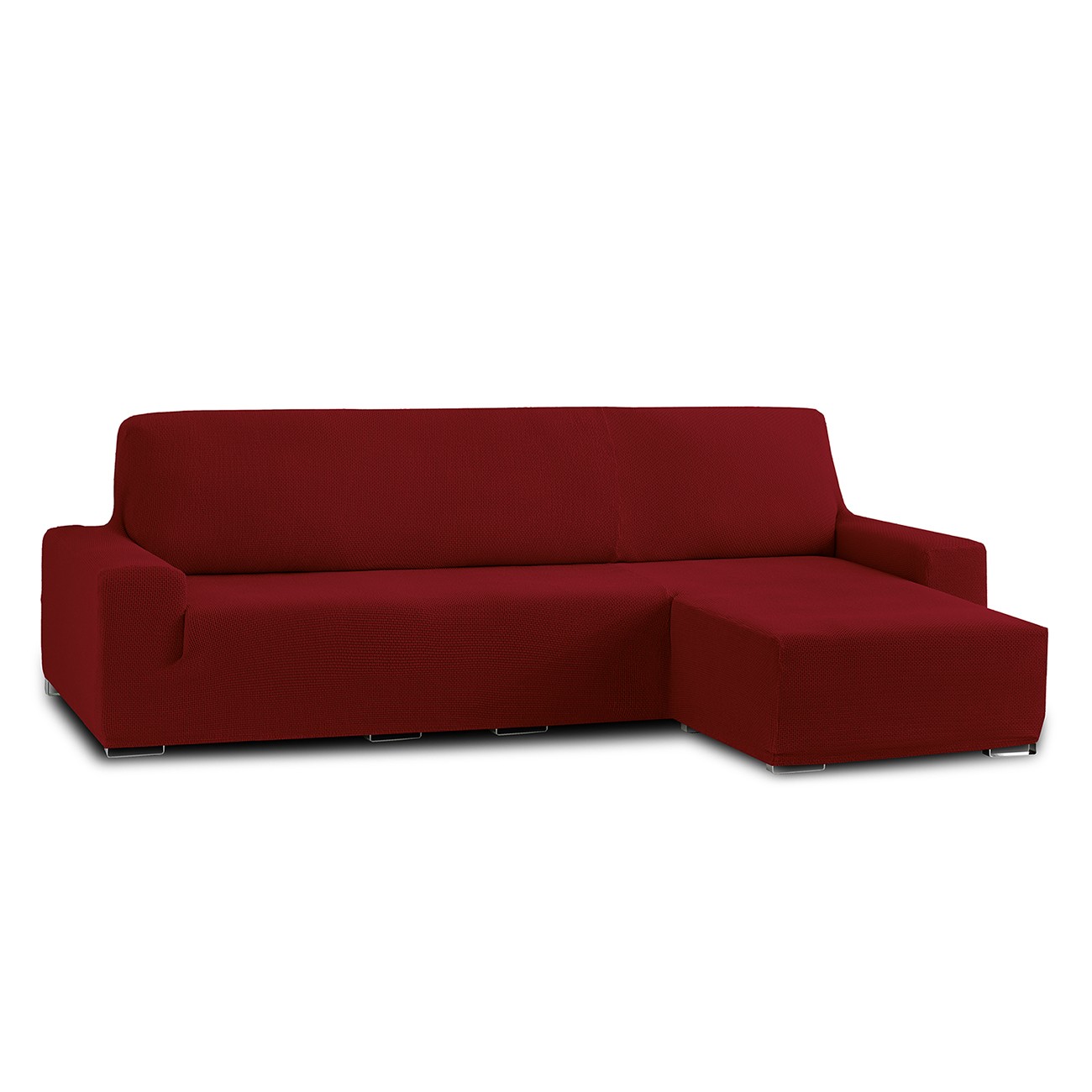 Funda para chaise longue bielástica modelo Cora