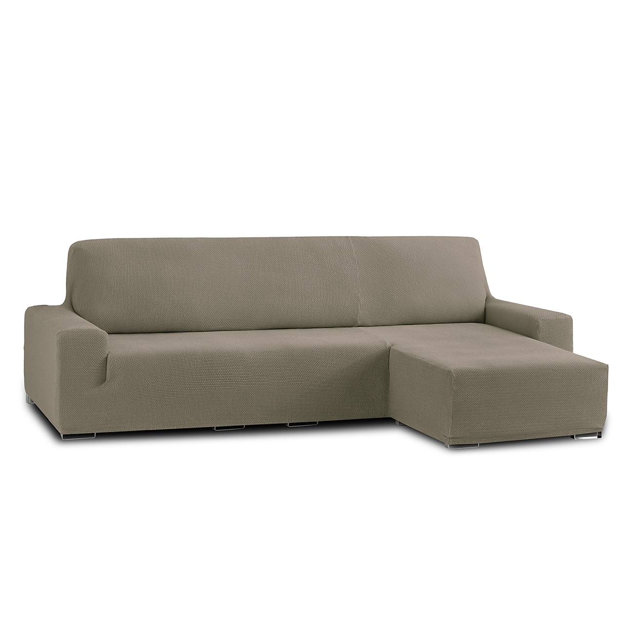 Funda para chaise longue bielástica modelo Cora