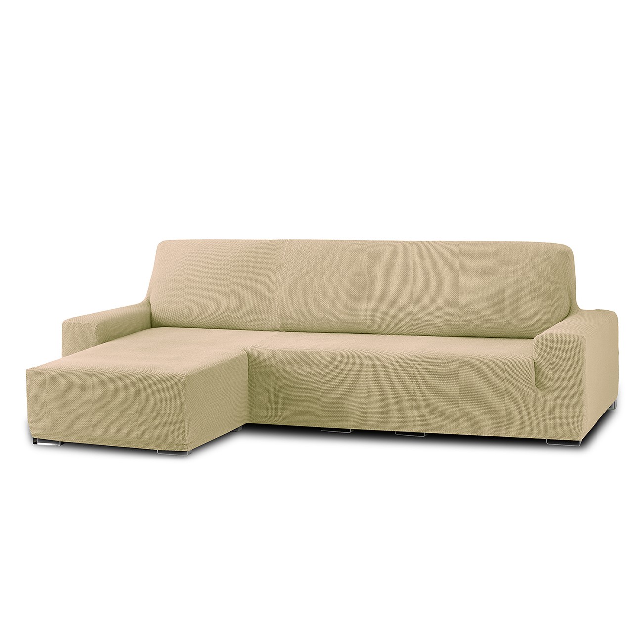 Funda para chaise longue bielástica modelo Cora