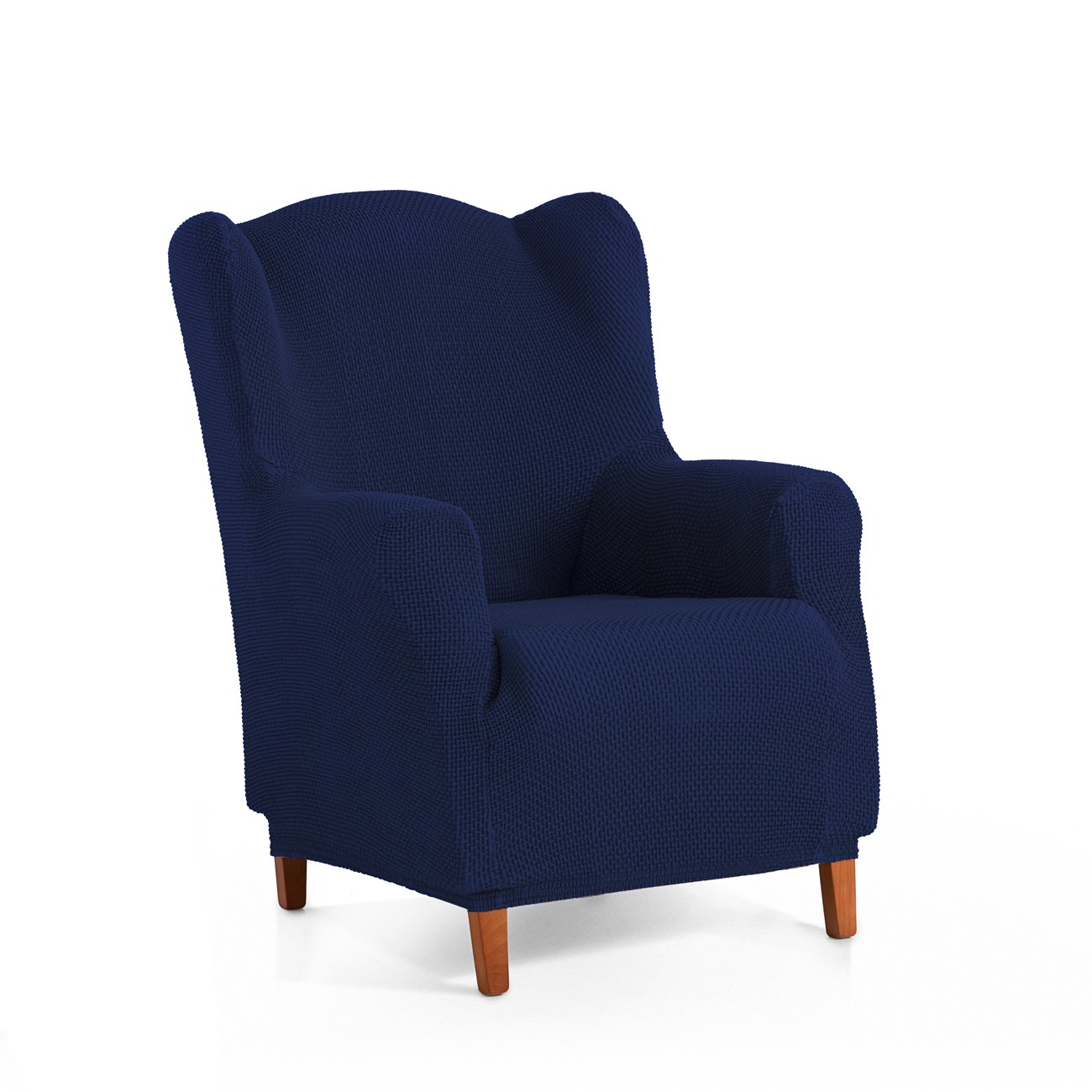 Funda bielástica para sillón orejero modelo Cora