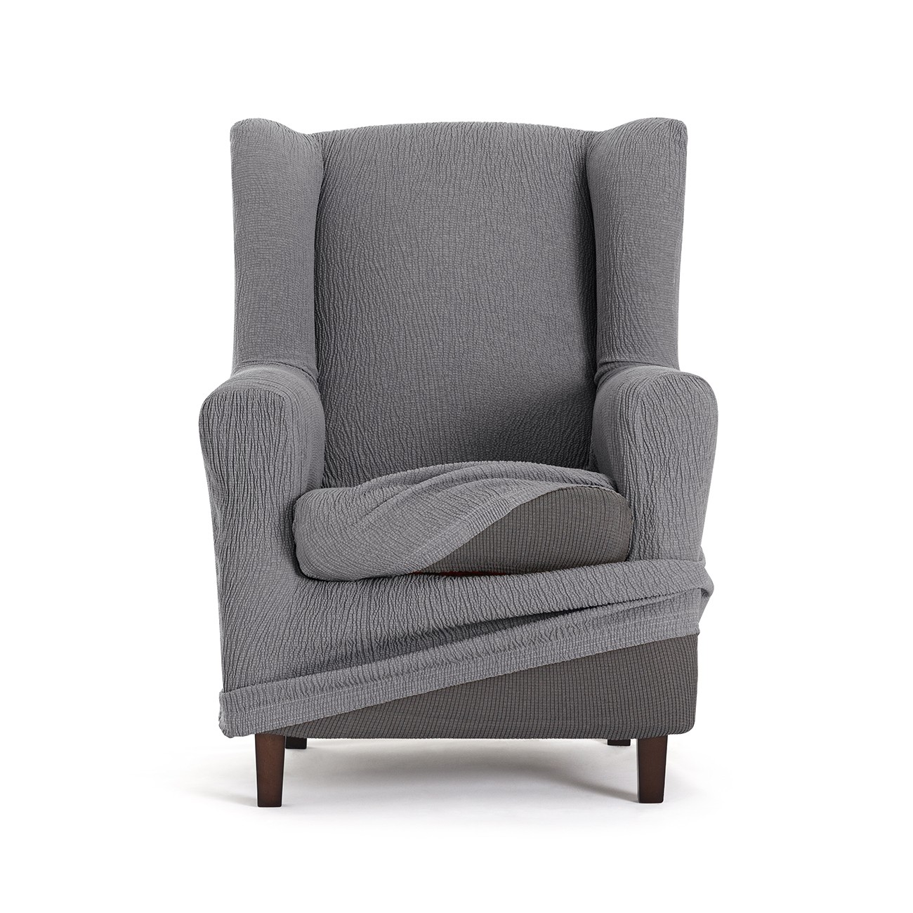 Funda elástica para sillón orejero modelo Troya