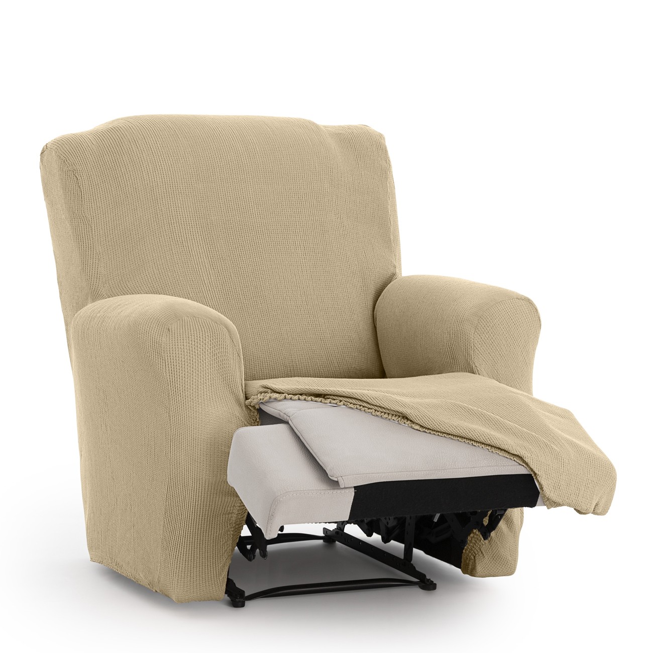 Funda elástica para sillón relax pies juntos modelo Ulises