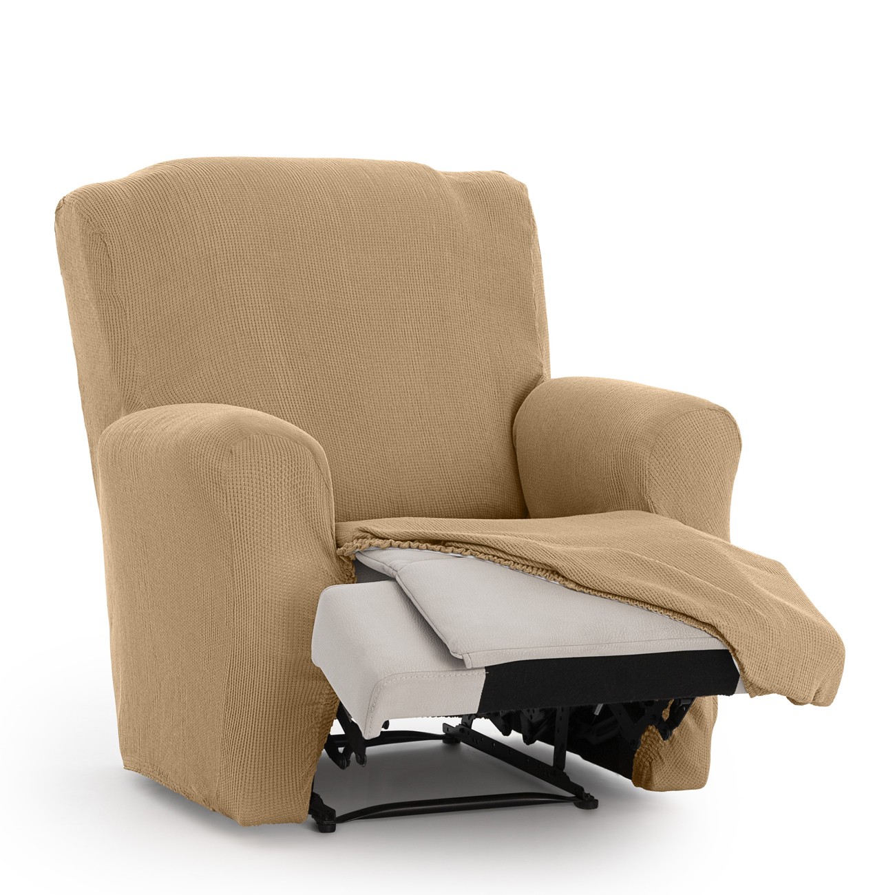 Funda elástica para sillón relax pies juntos modelo Ulises