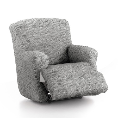 Funda bielástica para sillón relax pies juntos Candy | Ajuste total y moderno