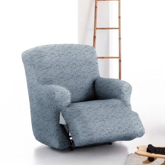 Funda bielástica para sillón relax pies juntos Candy | Ajuste total y moderno