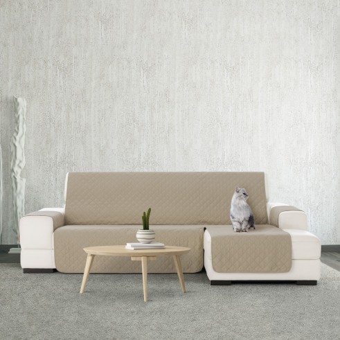 Cubre acolchado para chaise longue Noruega | Antideslizante y reversible