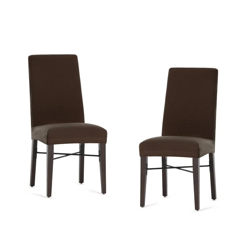 Pack dos fundas bielásticas con respaldo para silla modelo Bronx Pack dos fundas bielásticas con respaldo para silla modelo Bronx