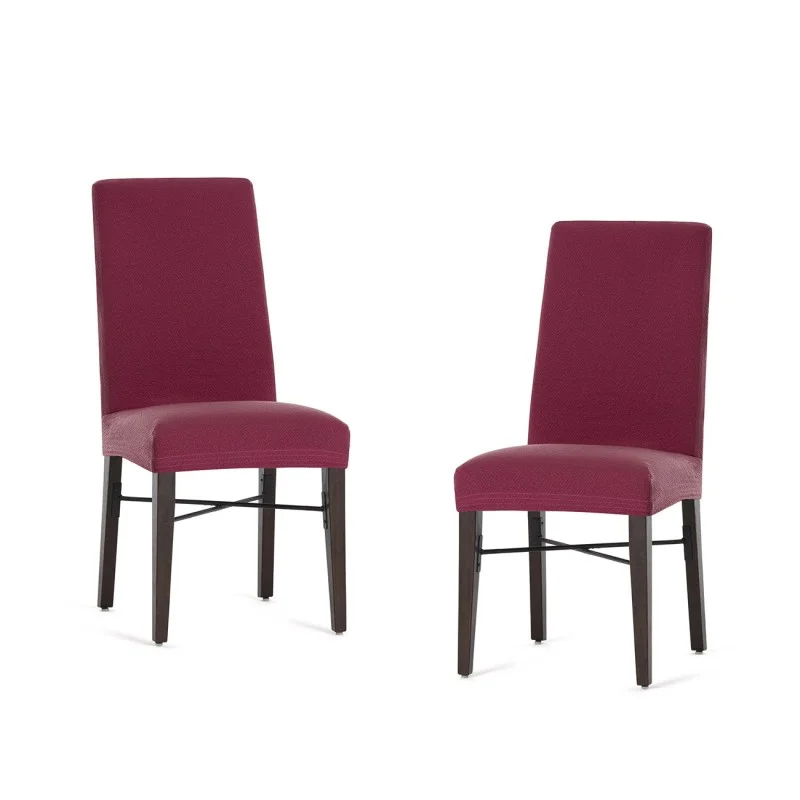 Pack dos fundas bielásticas con respaldo para silla modelo Bronx Pack dos fundas bielásticas con respaldo para silla modelo Bronx