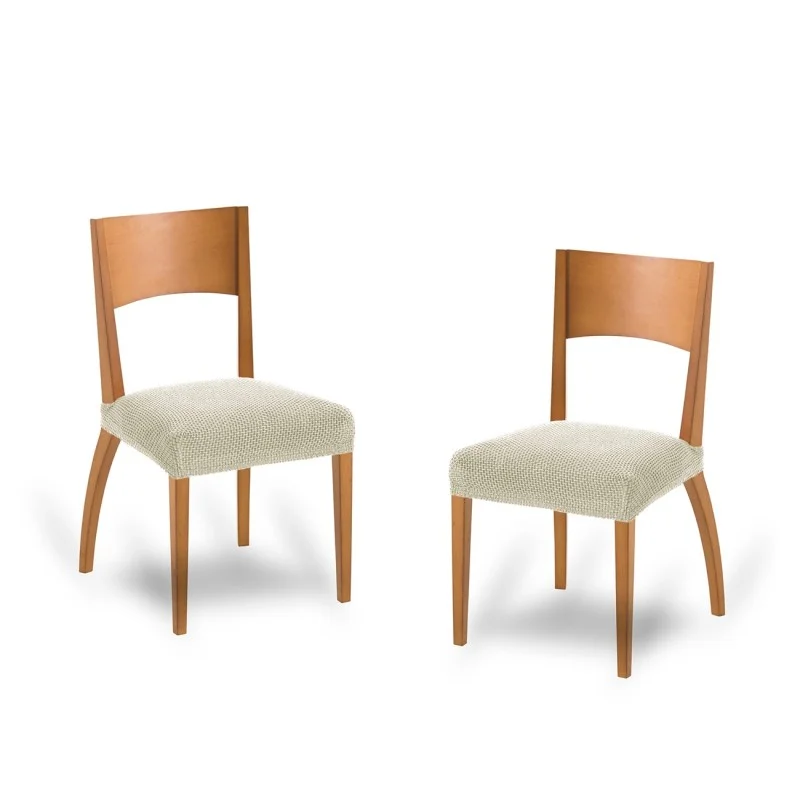 Pack dos fundas bielásticas para silla modelo Cora Pack dos fundas bielásticas para silla modelo Cora