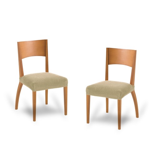 Pack 2 fundas bielásticas asiento silla Cora | Protección práctica y elegante