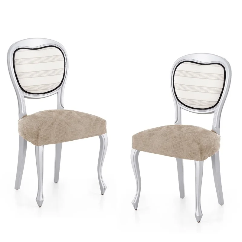 Pack de 2 Fundas Elásticas para Silla Modelo Iria Pack de 2 Fundas Elásticas para Silla Modelo Iria