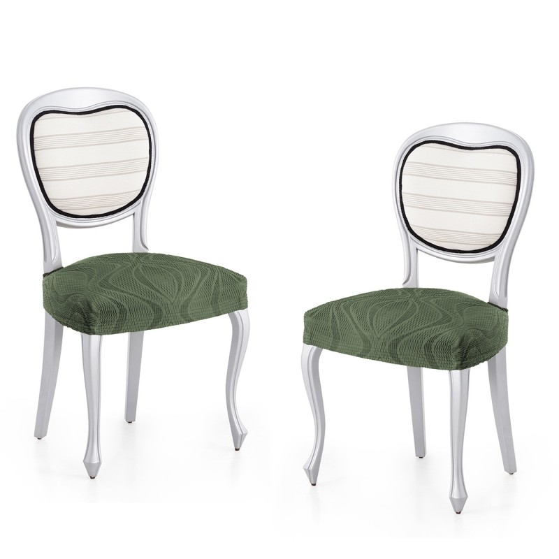 Pack 2 fundas elásticas para silla Iria | Diseño actual para renovar tus sillas Pack 2 fundas elásticas para silla Iria | Diseño actual para renovar tus sillas