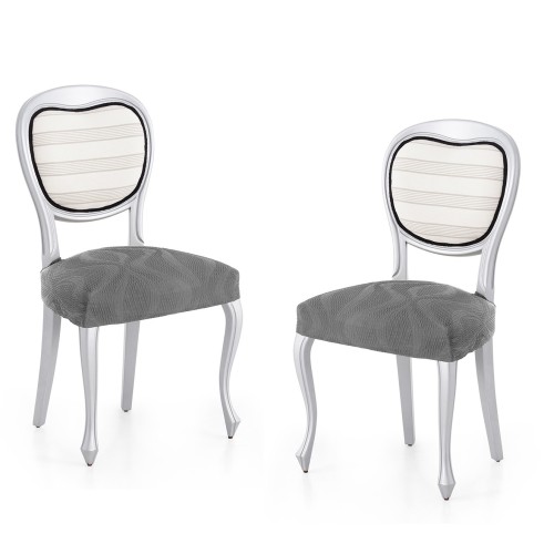 Pack 2 fundas elásticas para silla Iria | Diseño actual para renovar tus sillas