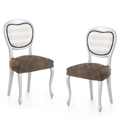 Pack dos fundas elásticas para silla modelo Iria