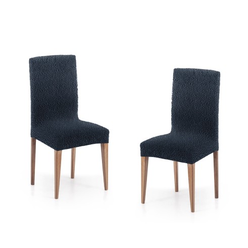 Pack dos fundas superelásticas con respaldo para silla modelo Roc – Comodidad y Estilo