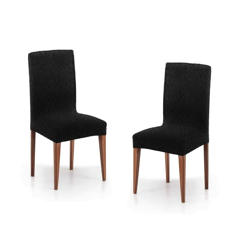 Pack dos fundas superelásticas con respaldo para silla modelo Roc – Comodidad y Estilo Pack dos fundas superelásticas con respaldo para silla modelo Roc – Comodidad y Estilo