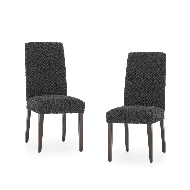Pack dos fundas bielásticas con respaldo para silla modelo Thor Pack dos fundas bielásticas con respaldo para silla modelo Thor