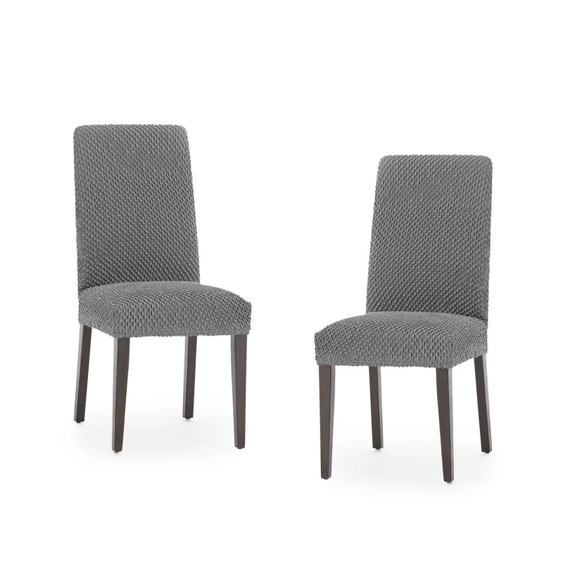Pack dos fundas bielásticas con respaldo para silla modelo Thor Pack dos fundas bielásticas con respaldo para silla modelo Thor