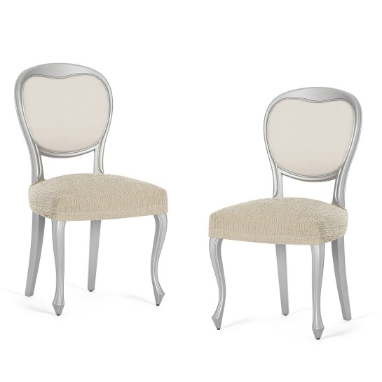 Pack dos fundas elásticas para silla modelo Troya