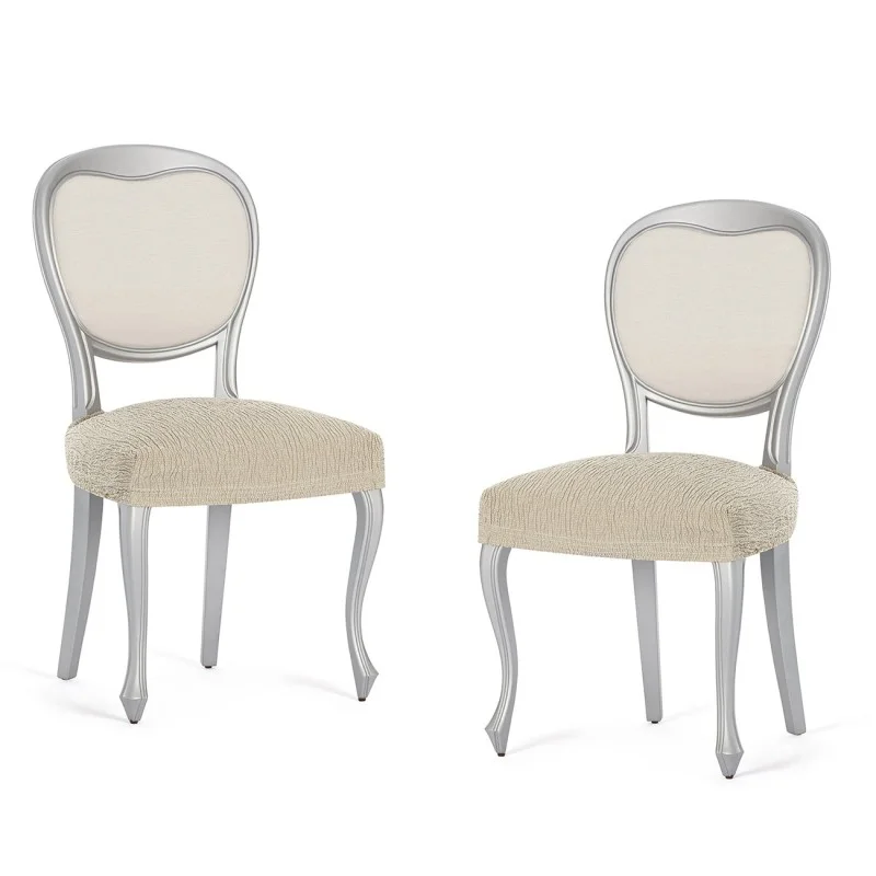 Pack dos fundas elásticas para silla modelo Troya Pack dos fundas elásticas para silla modelo Troya